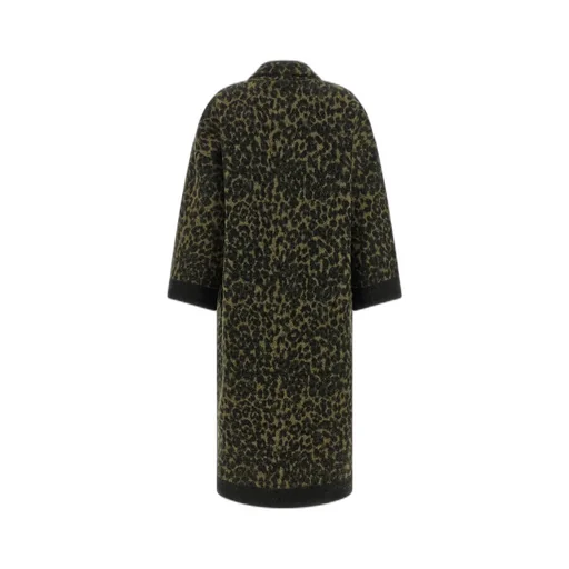 Animal Print Long Coat