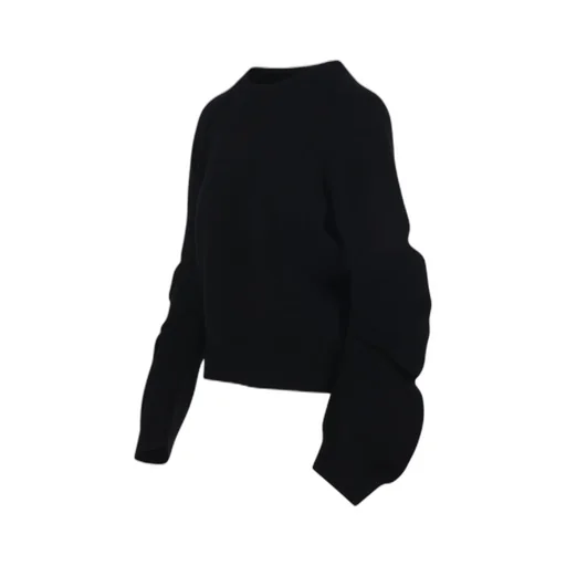 Curved Sleeve Knitwear
