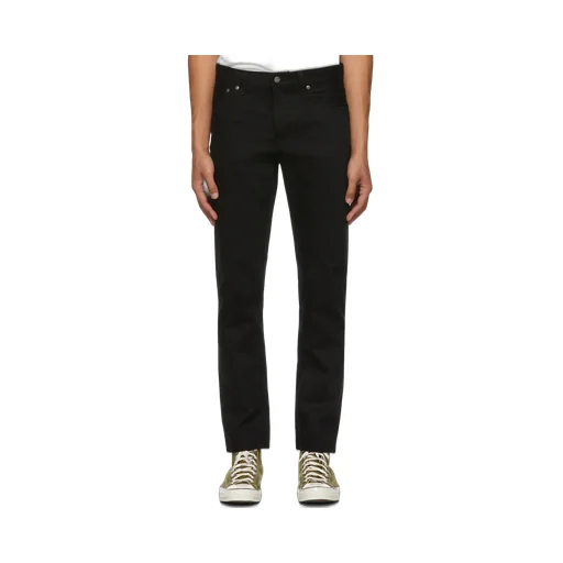 Logo Tapered Jeans