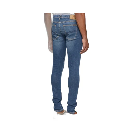Mid-Waist Slim-Fitting Jeans