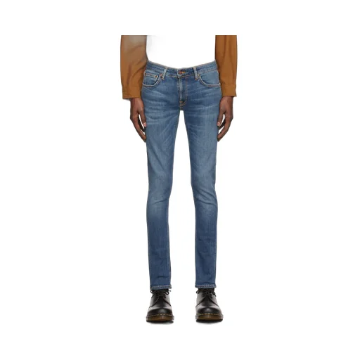 Mid-Waist Slim-Fitting Jeans