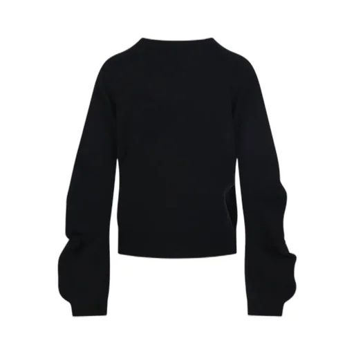 Curved Sleeve Knitwear
