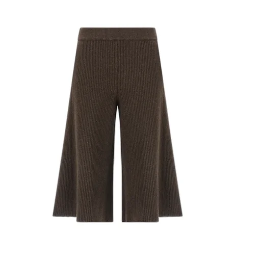 Ribbed Cropped Pants