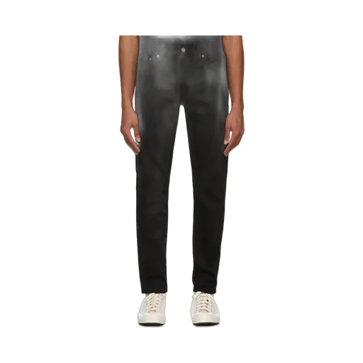 Mid-Waist Casual Jeans