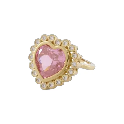 Heart Embellishment Ring