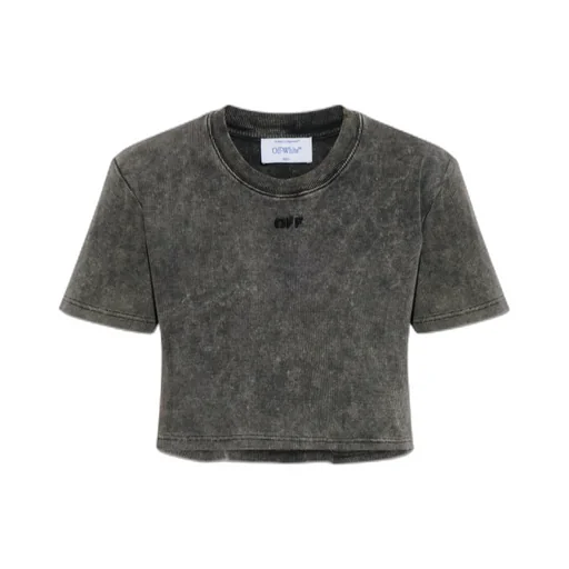 Logo Embroidered Crewneck T-Shirt