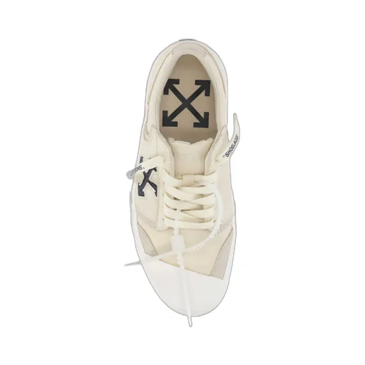 Vulcanized Round Toe Lace-Up Sneakers