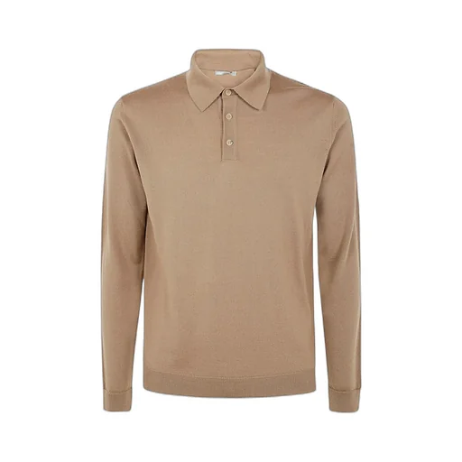 Long-Sleeved Polo Shirt