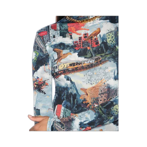 World Paint Second Skin Mini Dress