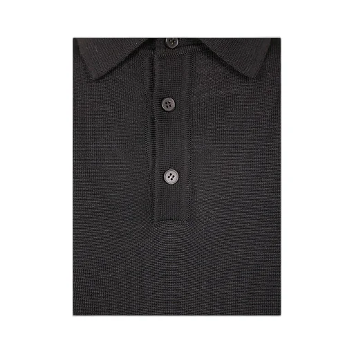 Long-Sleeved Polo Shirt