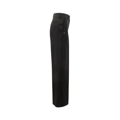 Pleat Detailed Straight Leg Pants