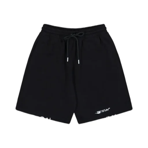 Logo Printed Drawstring Shorts
