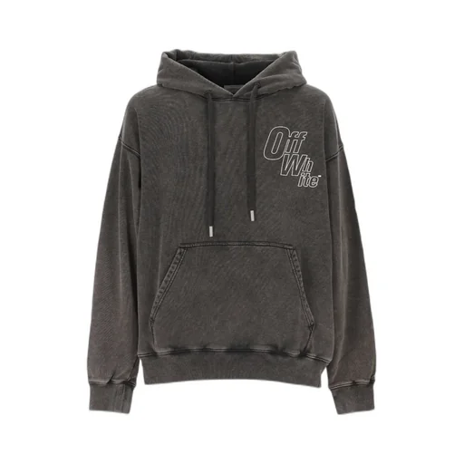 Logo Printed Drawstring Hoodie