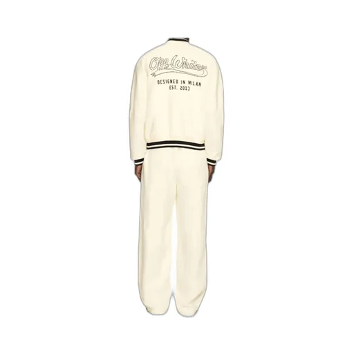 Logo Embroidered Button-Up Jacket