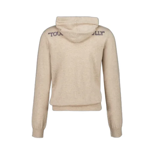 Drawstring Knitted Hoodie
