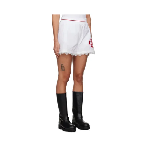 Lace-Detailing Shorts