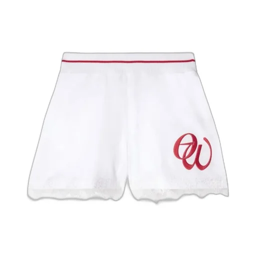 Lace-Detailing Shorts