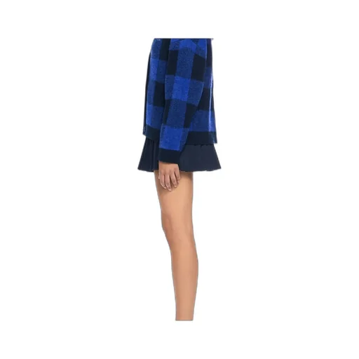 Zip Pleated Skirt
