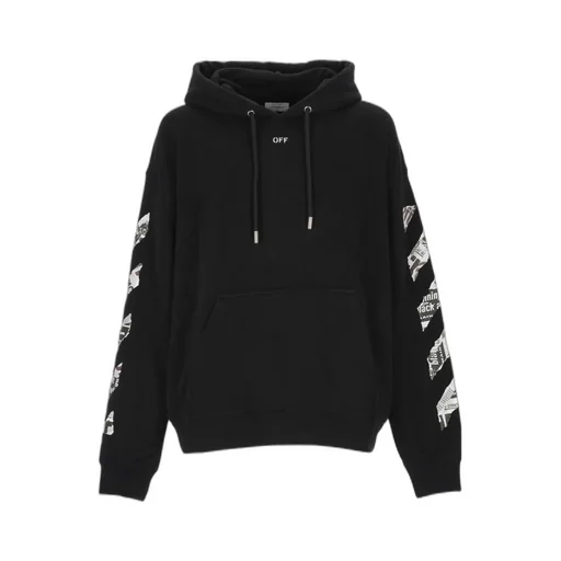 Arrows Printed Drawstring Hoodie