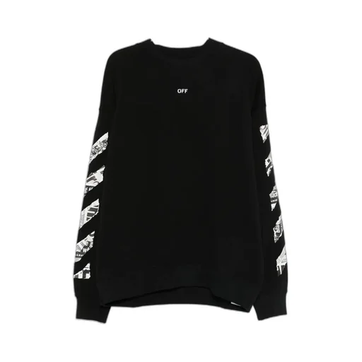 Arrow Printed Crewneck Sweatshirt