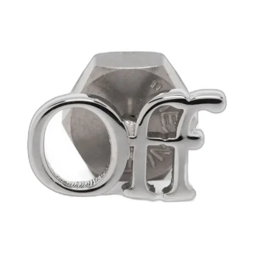 Off-Logo Single Earring