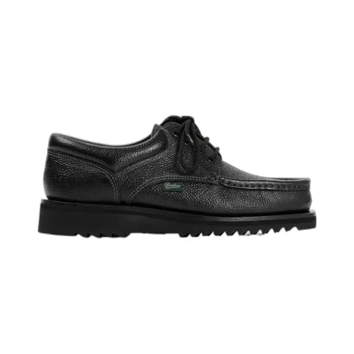 Grained Leather Derby Shoes