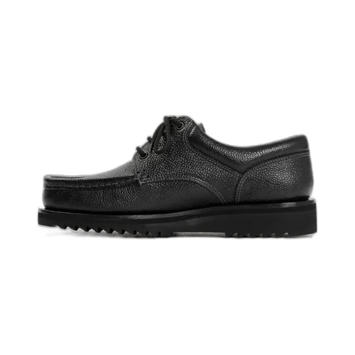 Grained Leather Derby Shoes