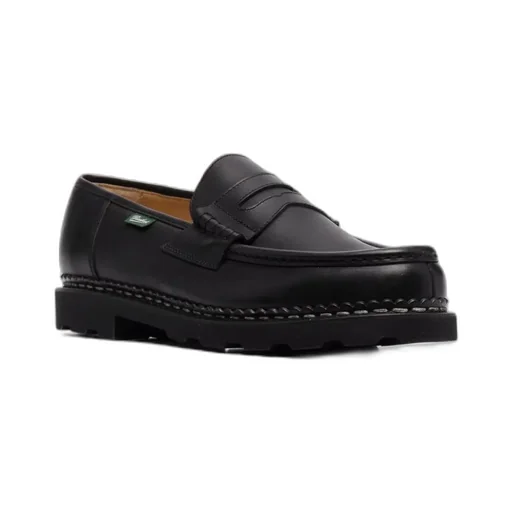 Reims Round-Headed Loafers