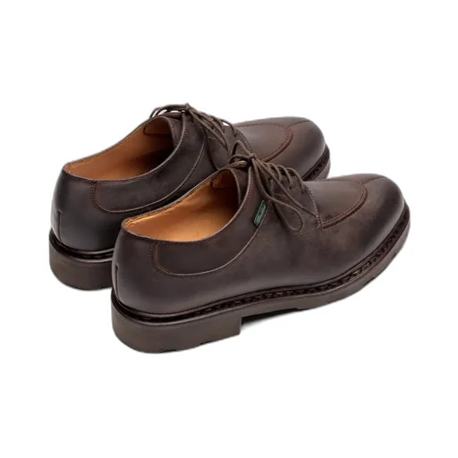 Chambord Almond Toe Lace-Up Shoes