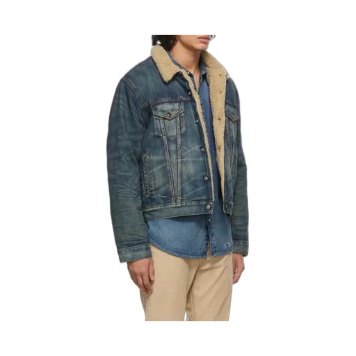 Logo-Appliqué Denim Jacket