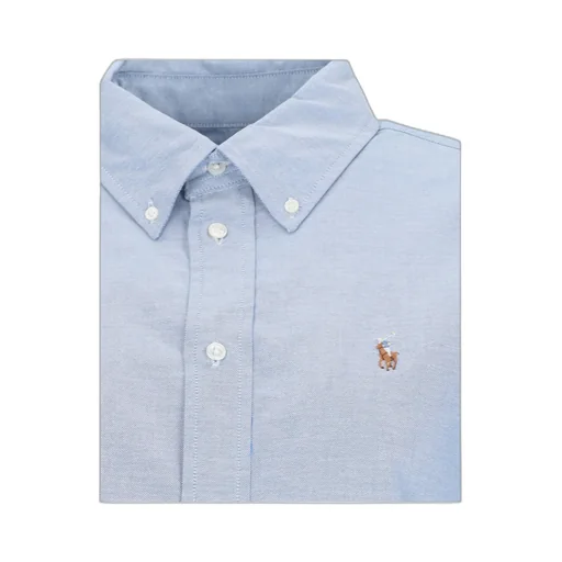 Long-Sleeved Button-Up Shirt