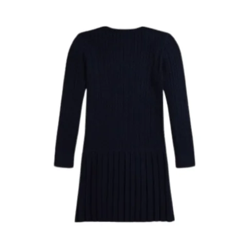 Polo Pony Embroidered Knitted Dress