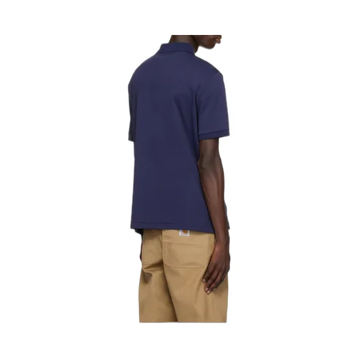 Buckle Short-Sleeved Polo Shirt