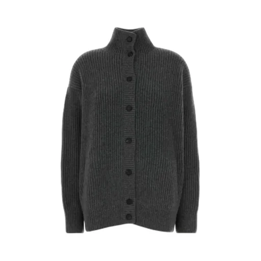 Long-Sleeved Button-Up Cardigan