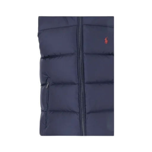 Logo Embroidered Quilted Padded Vest