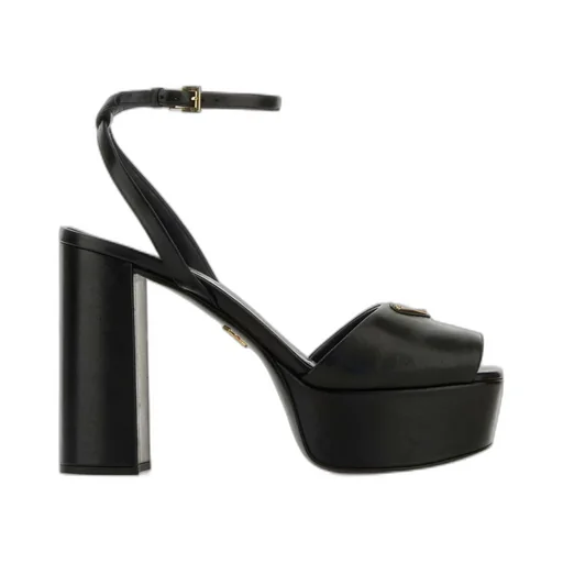Platform High-Heeled Sandals
