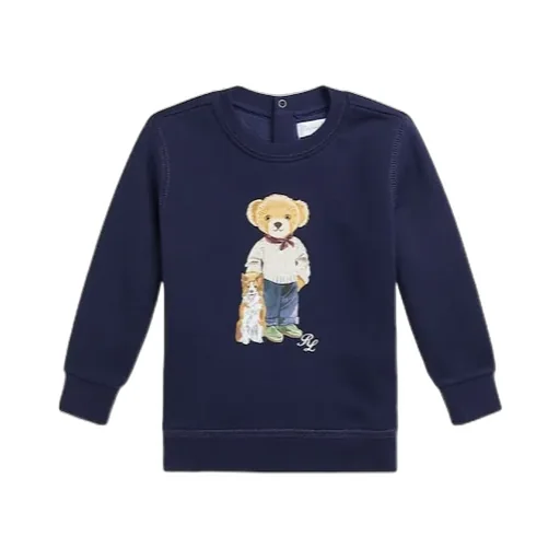 Polo Bear-Print Sweatshirt