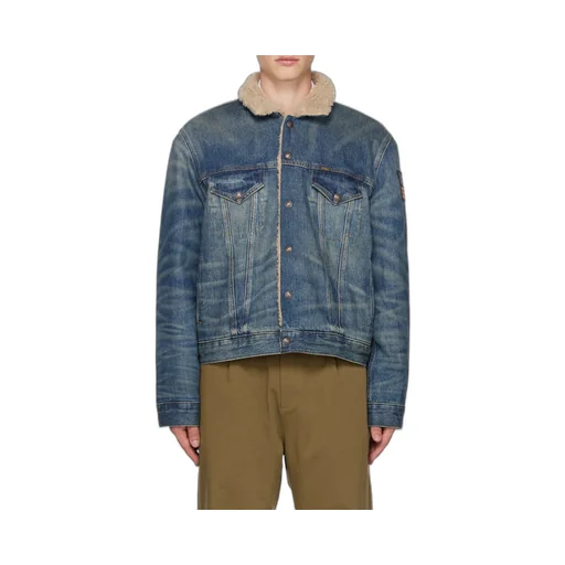 Logo-Appliqué Denim Jacket