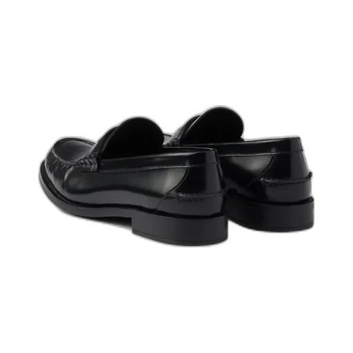 Ruched Slip-On Loafers