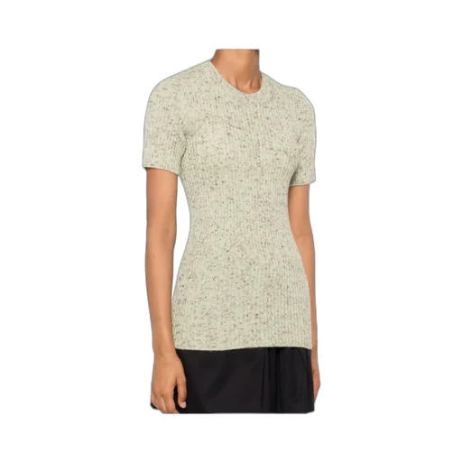 Short-Sleeved Crewneck Jumper