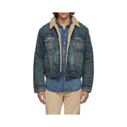 Logo-Appliqué Denim Jacket