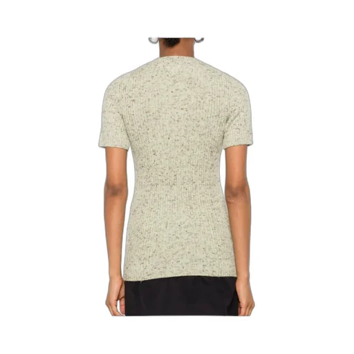 Short-Sleeved Crewneck Jumper