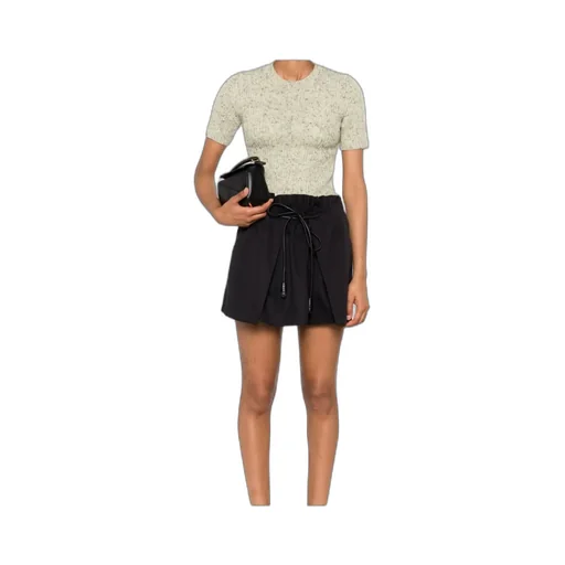 Short-Sleeved Crewneck Jumper