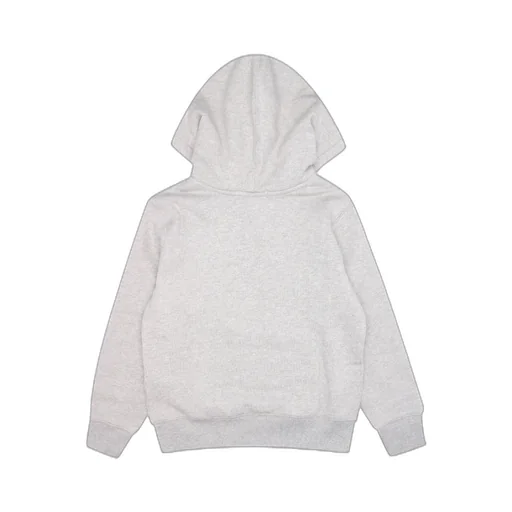 Logo Embroidered Long Sleeved Hoodie