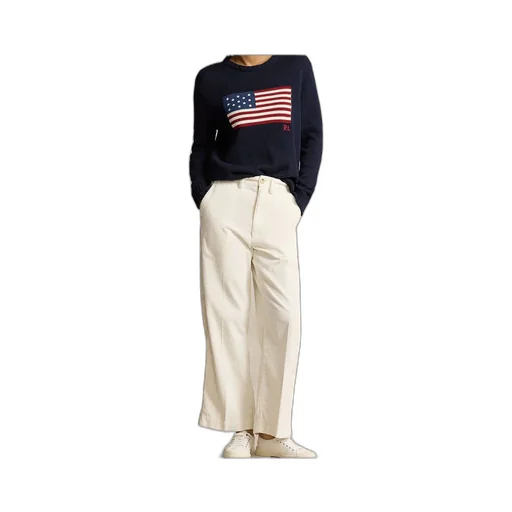 High-Waist Corduroy Pants