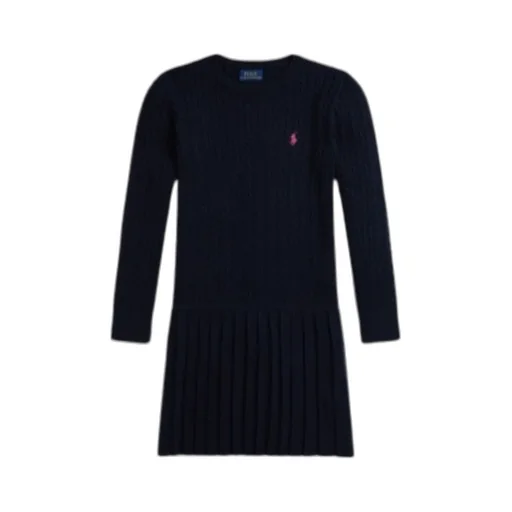 Polo Pony Embroidered Knitted Dress