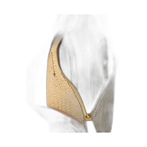 AimÉE Large Crochet And Leather Bag