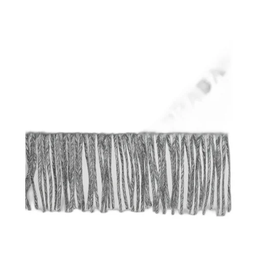 Logo-Detail Fringed Scarf