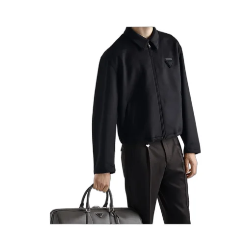 Wool And Cashmere Blouson Jacket