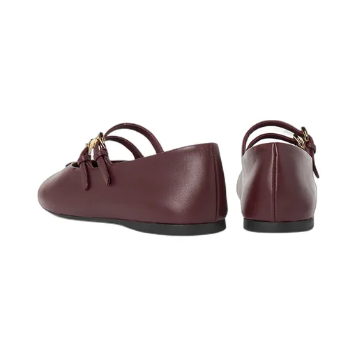 Round-Toed Ballet Flats